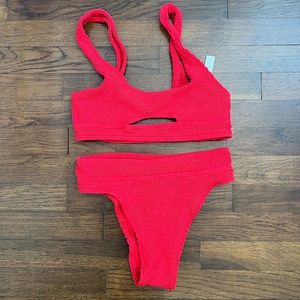 Bound by Bond-Eye Sasha Crop Bathing Suit